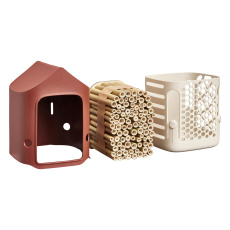 Hmyzí hotel - Cosy insect hotel - tuscan red 18 cm
