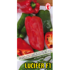 Paprika F1 - Lucifer F1 15-20 semen (ZÁRUKA 2026)