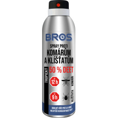 Bros - sprej  proti komárům a klíšťatům 50% DEET 180 ml