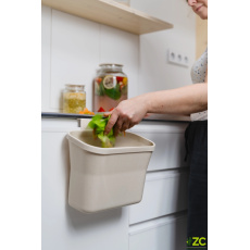 Nádoba na bioodpad závěsná - sl. kost s káv. sedlinou