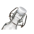 Láhev s pákovým uzávěrem 70 ml hranatá skleněná Yara