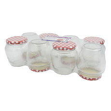 Sklenice zavařovací  550 ml Twist 82 + víčka Puntík (8ks)