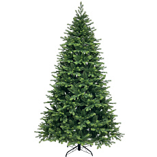 Strom vánoční umělý - Jedle s kov. stoj 150 cm 416 větví PE+PVC (cena bez slev)