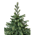 Strom vánoční umělý - Jedle s kov. stoj 210 cm 929 větví PE+PVC (cena bez slev)