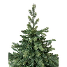 Strom vánoční umělý - Jedle s kov. stoj 210 cm 929 větví PE+PVC (cena bez slev)