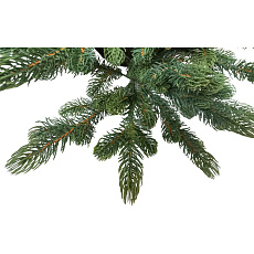 Strom vánoční umělý - Jedle s kov stoj 210 cm 1093 větví PE+PVC (cena bez slev)