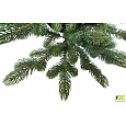 Strom vánoční umělý - Jedle s kov stoj 240 cm 1493 větví PE+PVC (cena bez slev) 