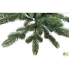 Strom vánoční umělý - Jedle s kov stoj 240 cm 1493 větví PE+PVC (cena bez slev) 