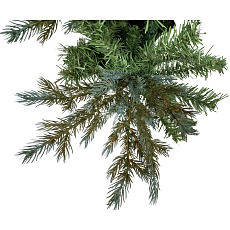 Strom vánoční umělý - Smrk stříbrný s kov.stoj 210 cm 1090 větví (cena bez slev