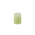 Svíčka Single Aromatic Tea Pillar 50 x 70 mm - světle zelená
