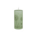 Svíčka Dandelion Pillar 70 x 150 mm - zelená