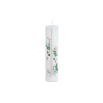 Svíčka adventní Calendar Trinket Pillar 60 x 250 mm - bílá