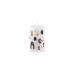 Svíčka vánoční Cute Xmas Pillar 60x100 mm- bílá
