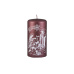 Svíčka vánoční Gloria Pillar 70x150 mm - vínová