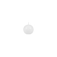 Svíčka Basic Sphere 60 mm - bílá