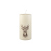 Svíčka Deer Pillar 70x150 mm - krémová