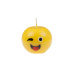 Svíčka Smiley Tongue Sphere 60x60 mm - žlutá