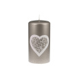 Svíčka Softness Pillar 70x150 mm - mocca