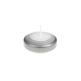 Svíčka plovoucí Tonnet 70x25 mm - stříbrná metalíza