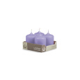 Svíčka adventní -  MAT N352 Cylinder 40x60 mm - 4 ks fialová