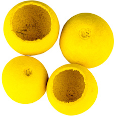 Dekorace - Bell cup 4-5 cm - žlutý 50 ks