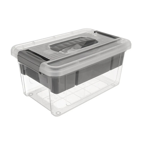 Box UH multi Stormax obdélník 5L + vklad šedá Box UH multi Stormax obdélník 5L + vklad šedá
