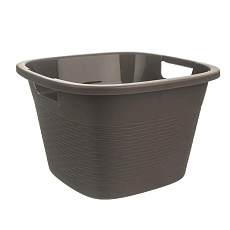 Dřez UH Loop čtverec s uchy 16,8l tm. šedý Dřez UH Loop čtverec s uchy 16,8l tm. šedý
