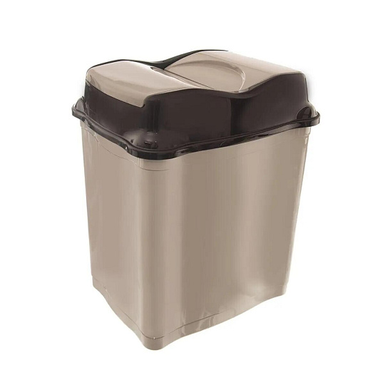 Koš odp. UH Whirpool 9l kávově hnědá Koš odp. UH Whirpool 9l kávově hnědá