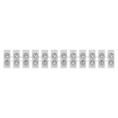 Svorkovnice 12x4,0 mm bílá