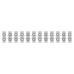 Svorkovnice 12x6,0 mm bílá