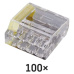Svorka typu wago 273-254 4x2,5 - 100ks