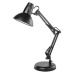 Stolní lampa DUSTIN na žárovku E27, černá