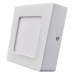 LED přisazené svítidlo PROFI, čtvercové, bílé, 6W neutrální bílá