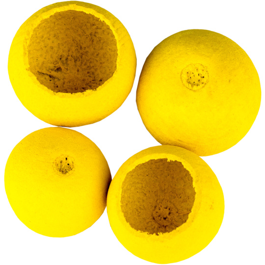 Dekorace - Bell cup 4-5 cm - žlutý 50 ks