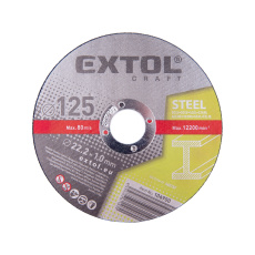 kotouč řezný na kov 20ks, O 125x1,0x22,2mm