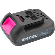 baterie akumulátorová, 12V Li-ion, 2000mAh, EXTOL LADY