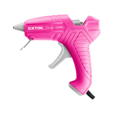 pistole tavná lepící, ⌀11mm, 40W, růžová, EXTOL LADY