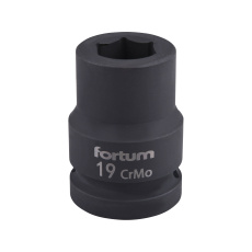 hlavice nástrčná rázová 3/4", 19mm, L 52mm, CrMoV