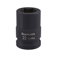 hlavice nástrčná rázová 3/4", 22mm, L 52mm, CrMoV