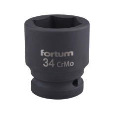 hlavice nástrčná rázová 3/4", 34mm, L 57mm, CrMoV