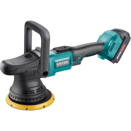 leštička orbitální aku SHARE20V, 150mm, BRUSHLESS, 2Ah