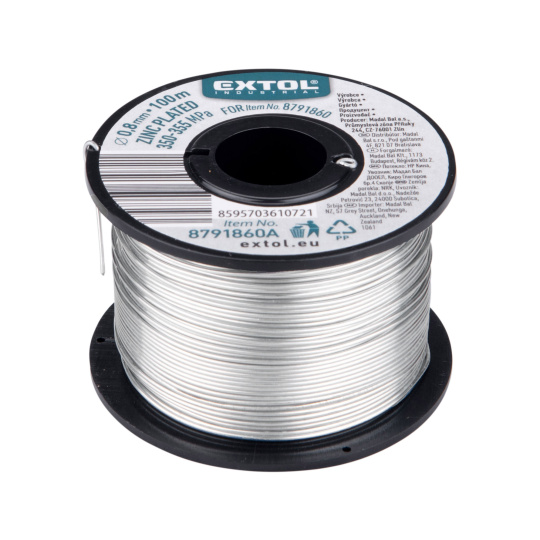 drát vázací, ∅0,8mm, 100m drát vázací, ∅0,8mm, 100m