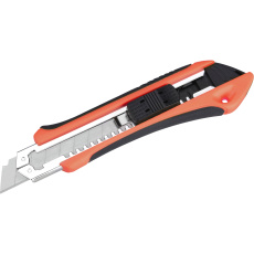 nůž ulamovací s kovovou výztuhou a zásobníkem, 18mm Auto-lock