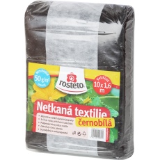 Neotex / netkaná textilie Rosteto - černobílý 50g šíře 10 x 1,6 m