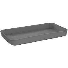 Miska pod truhlík malý - kamenná šedá 20 cm 