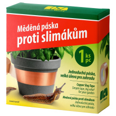 Měděná páska proti slimákům