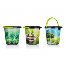 BRILANZ Kbelík plastový ECO 5 l, mix dekorů BRILANZ Kbelík plastový ECO 5 l, mix dekorů