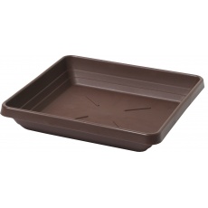 Miska čtyřhranná Lotos - čokoládová 30x30 Miska čtyřhranná Lotos - čokoládová 30x30