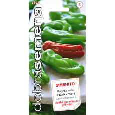 Dobrá semena Paprika zel. - Shishito 20s Dobrá semena Paprika zel. - Shishito 20s