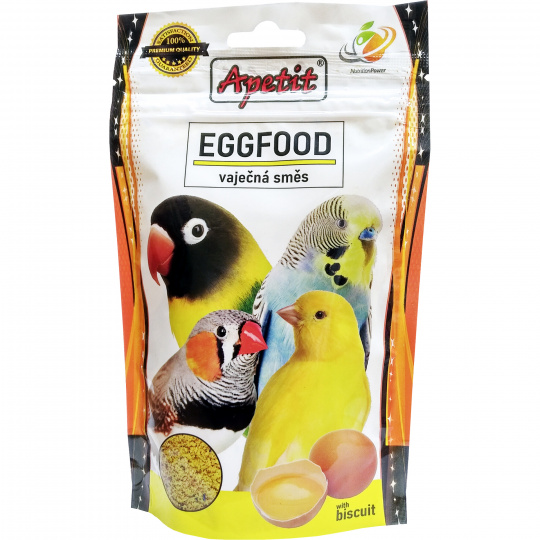 Apetit - drobný exot žlutá vaječná směs Eggfood 150 g